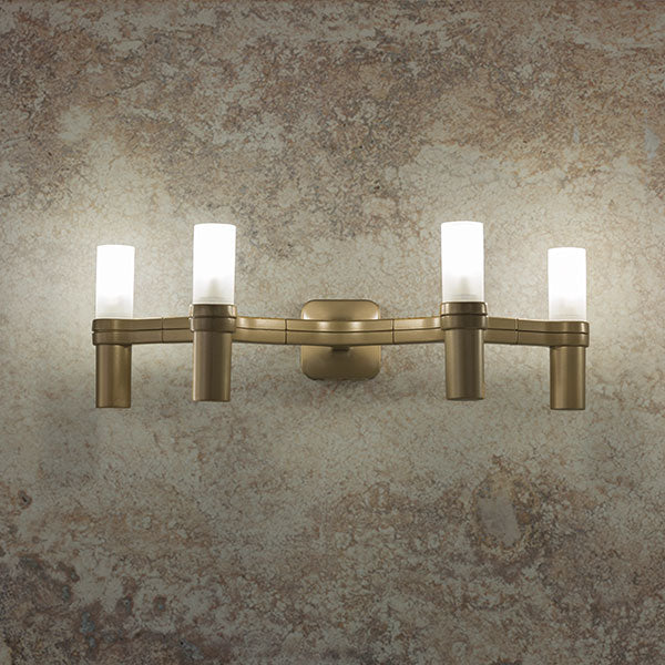 Gold wall light contemporary modern look