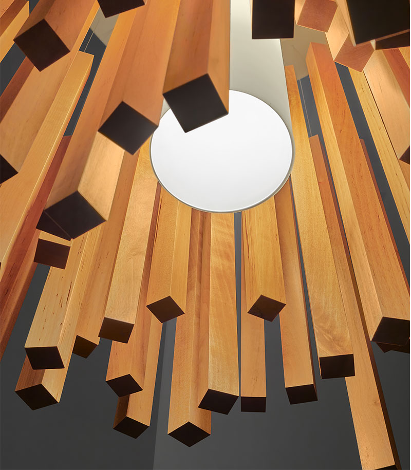 Classy Office Wood chandelier for Office, imported from Europe