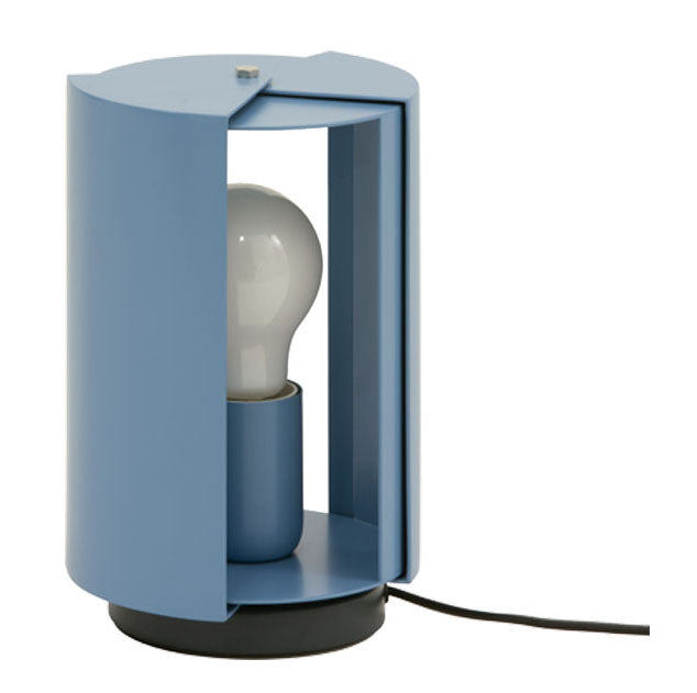 modern Table lamp adjustable pivotable pastel blue  from Italy