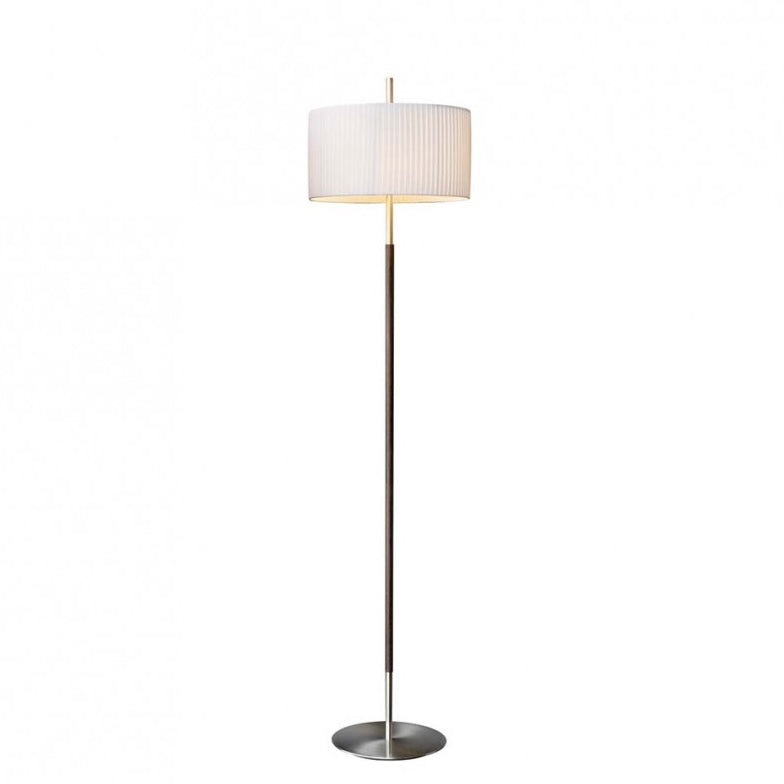 Fabric floor lamp