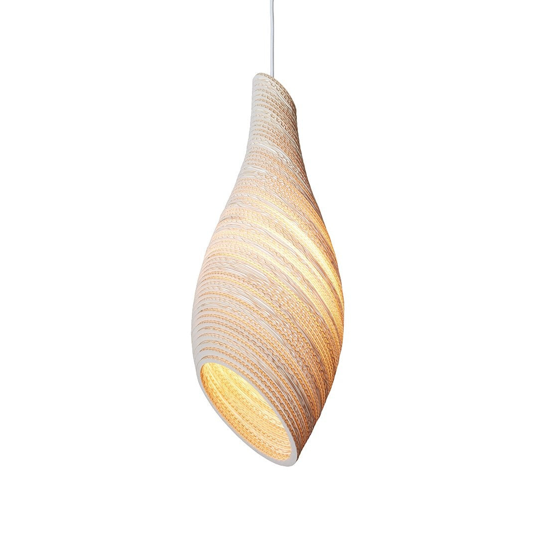 recycled Sustainable hanging light by Scraplights