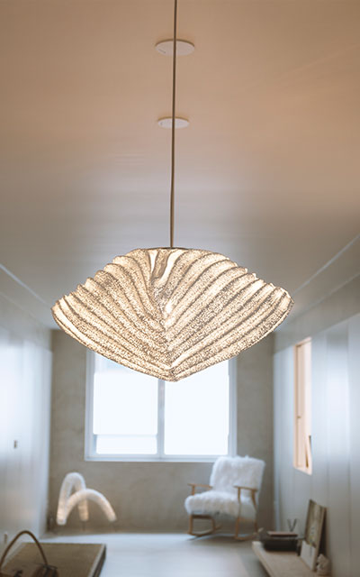 White Metal Dining Light Designer hanging light home by A emotional light , Spain