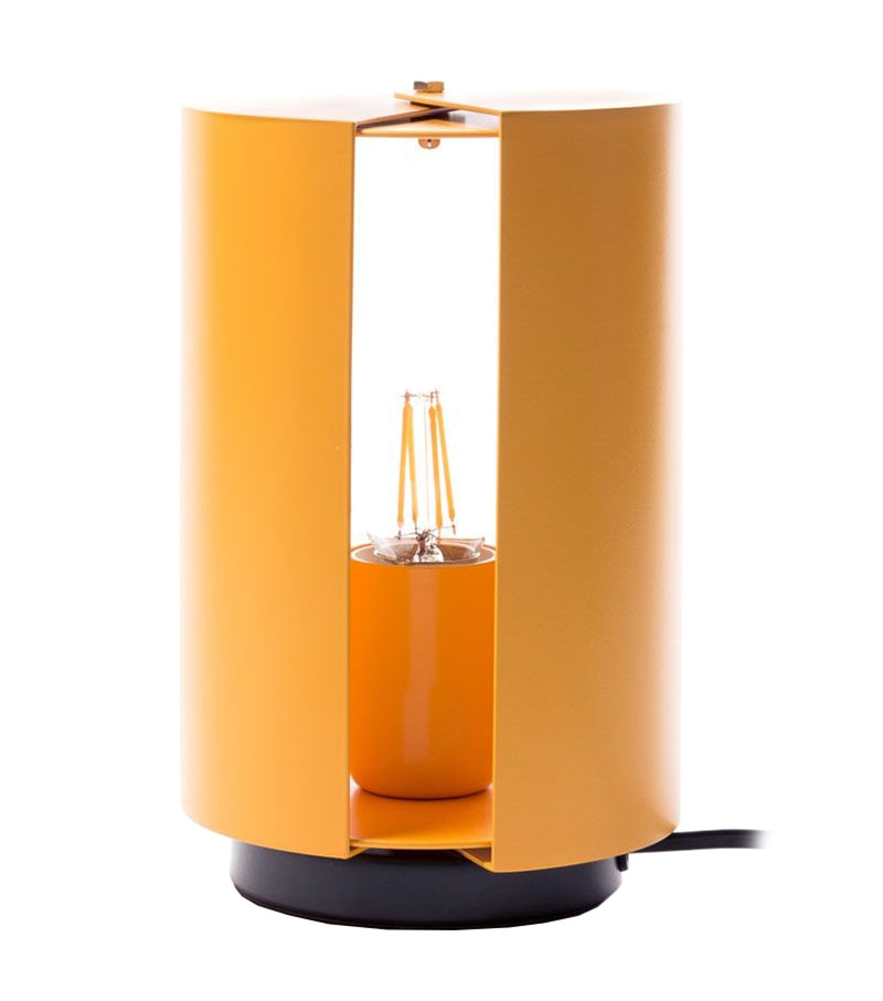 Yellow modern Table lamp adjustable pivotable playful by Nemo