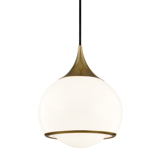 Reese Pendant Light by Hudson Valley - Aged Brass