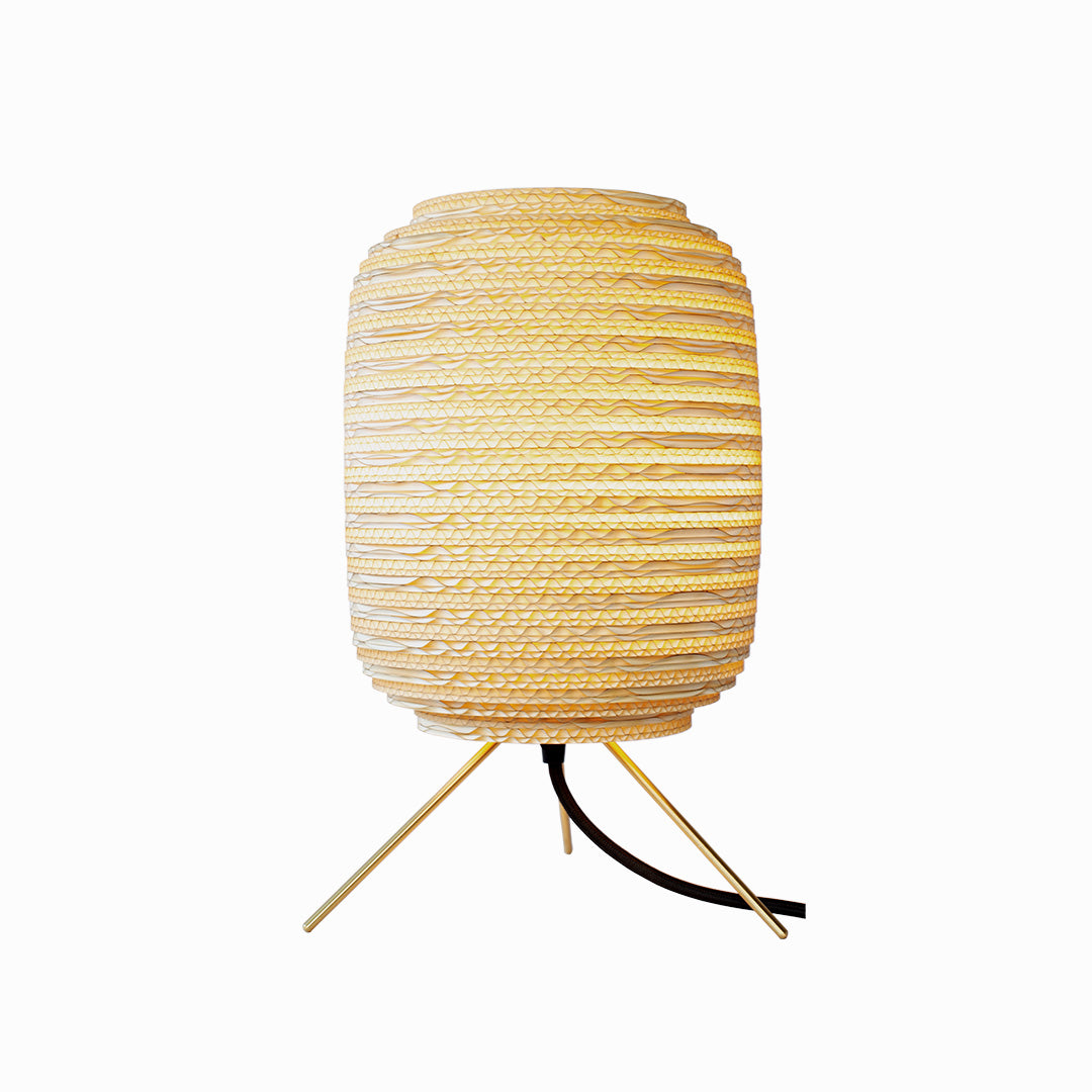 Sustainable table lamp from Graypants