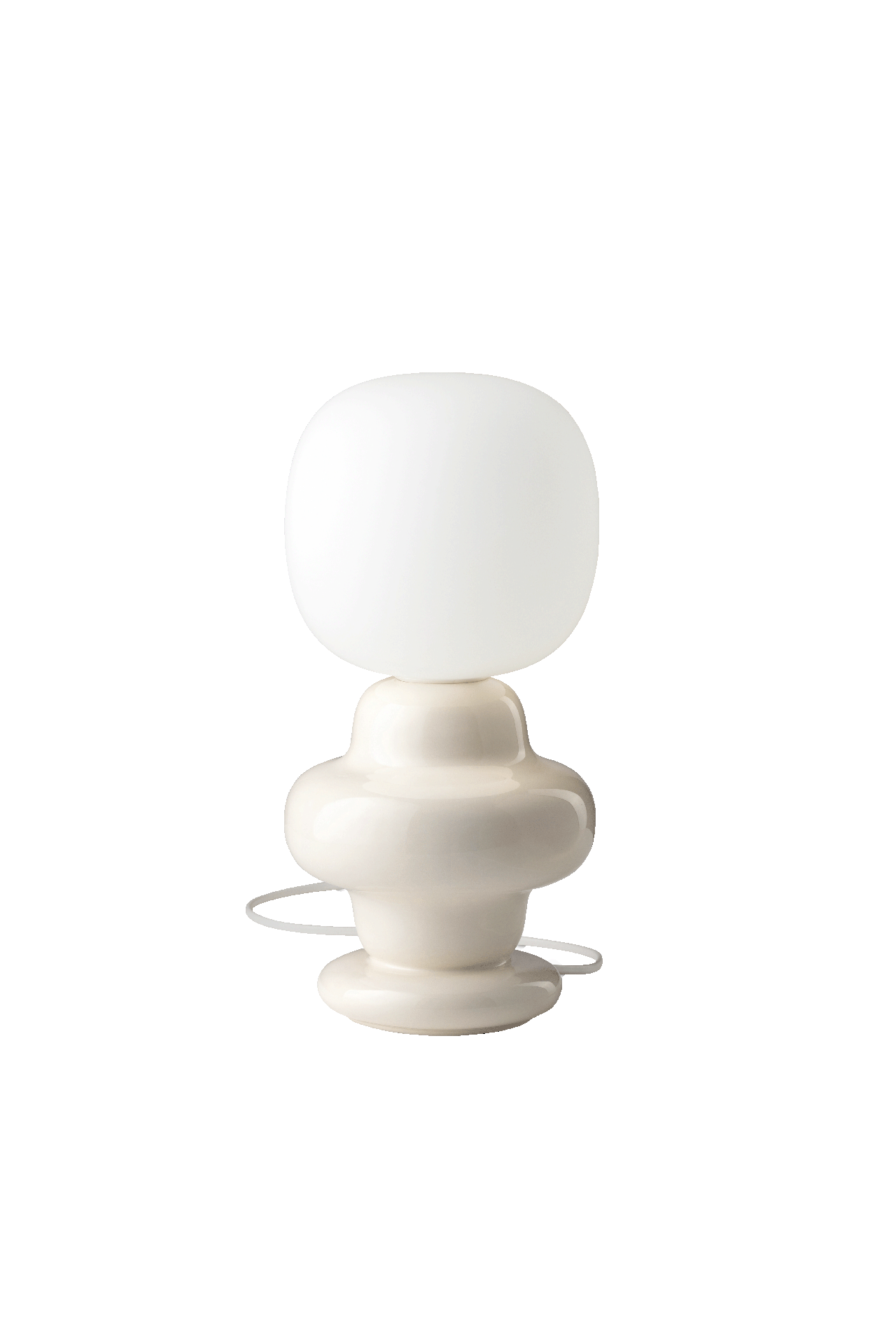 White Table lamp Brazilian Cool Design