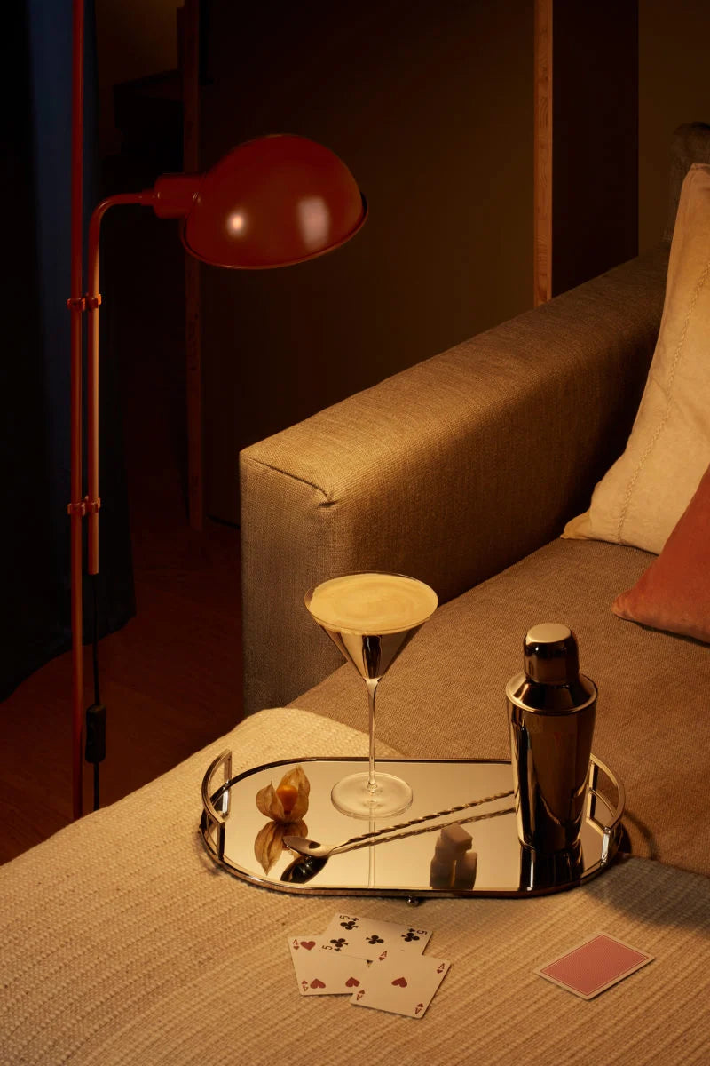 Rustic style practical  floor lamp by Marset 