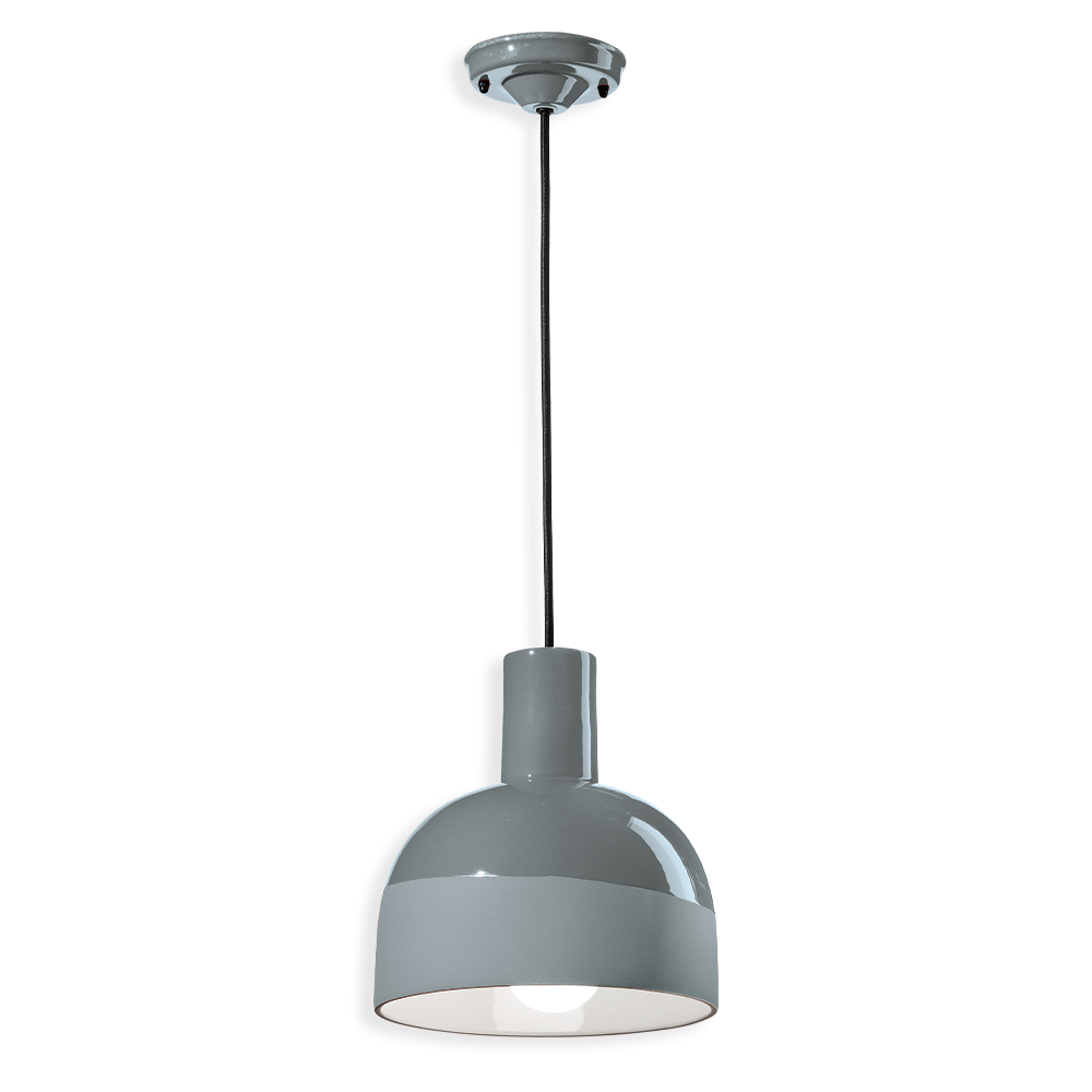 grey Ceramic Modern hanging light 