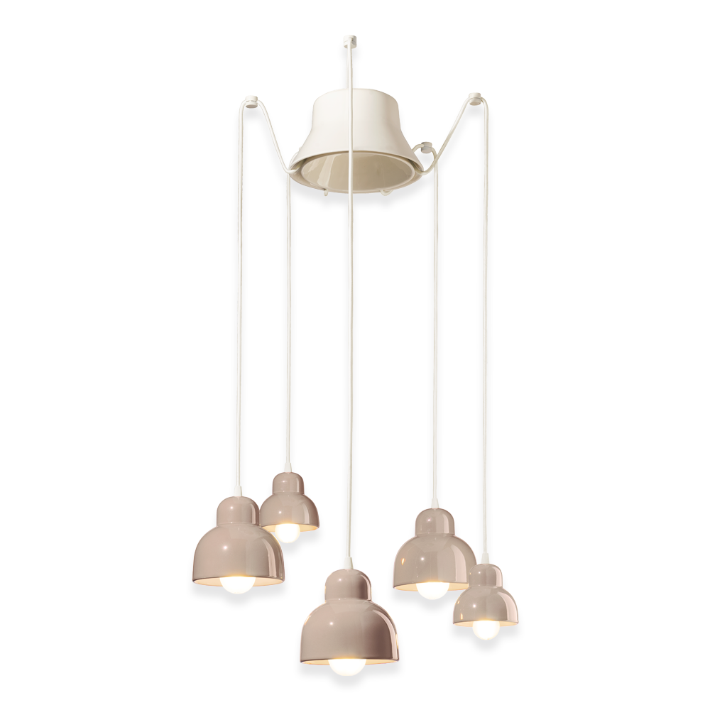 cluster hanging lamps grey cute for Dining Area or kitchen 