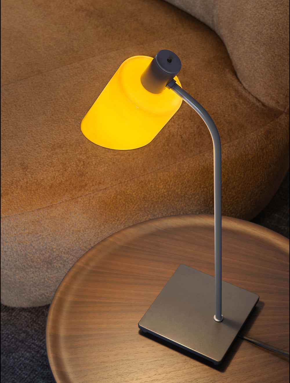 Yellow Living roomtable lamp by Nemo, Italy