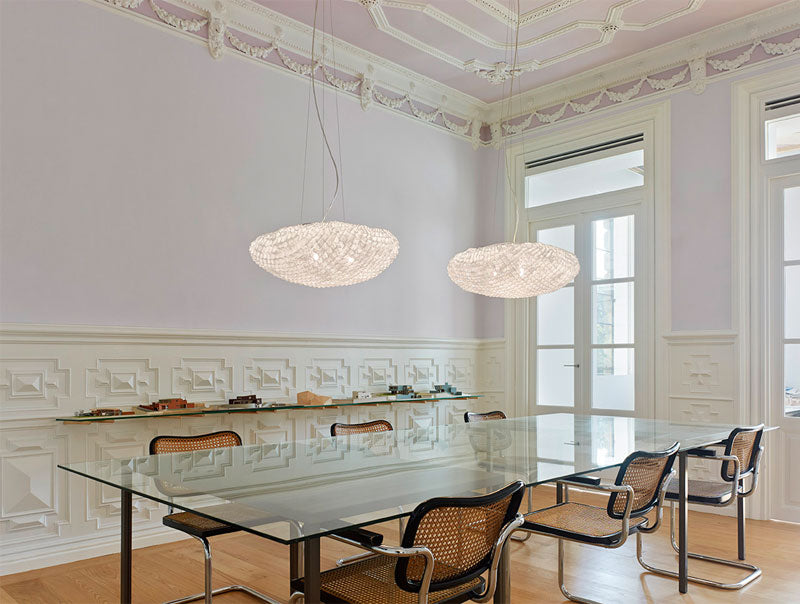 european Organic textured pendant light