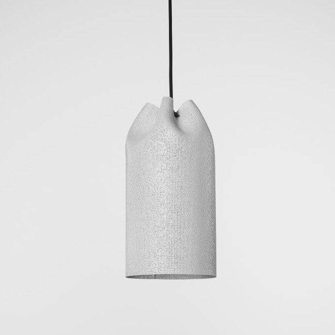 Pleated modern hanging light 