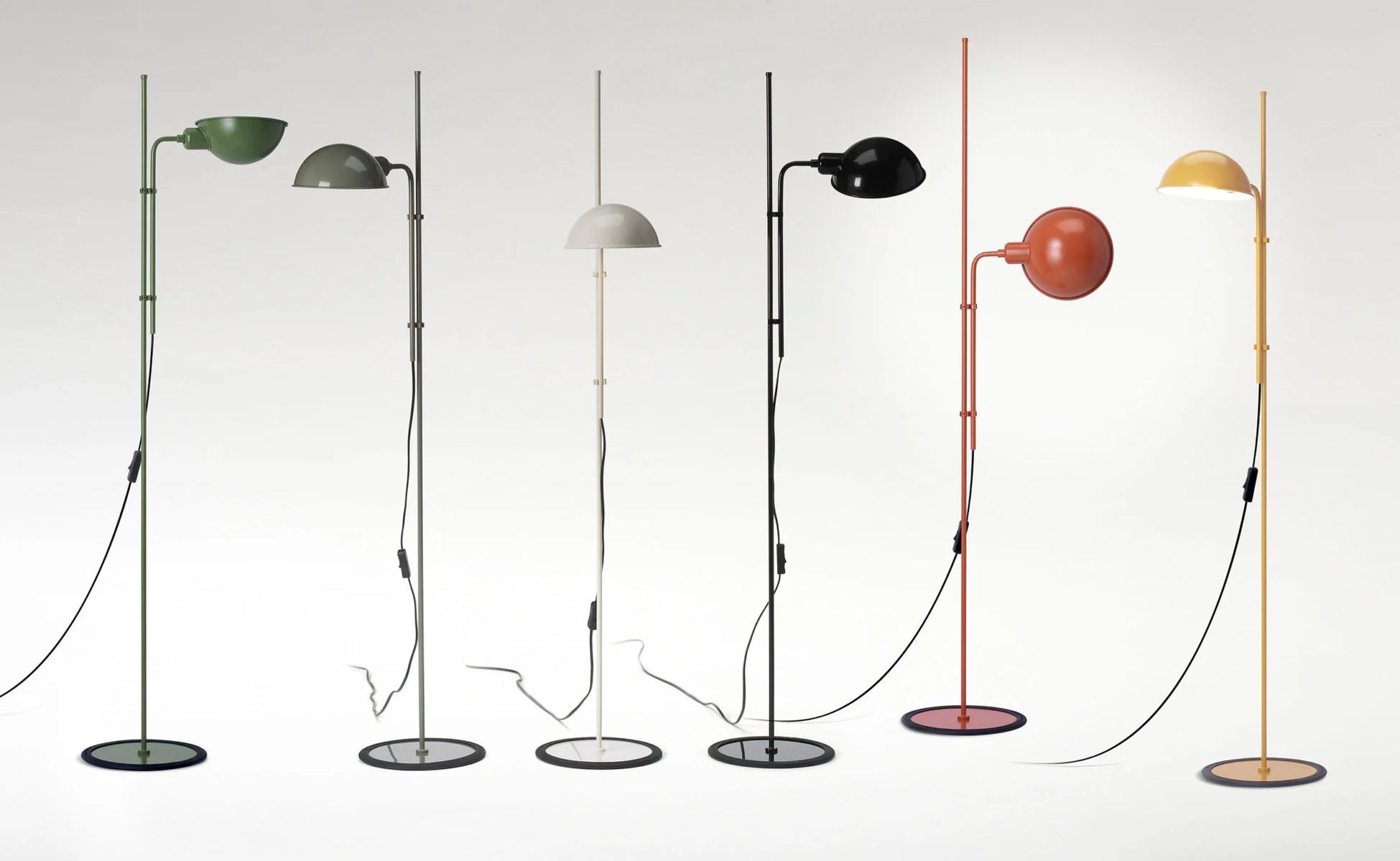 Functional practical colorful  floor lamp by Marset 