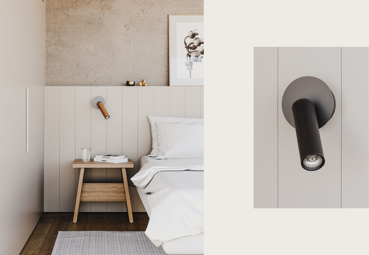 Tura wall lamp by Aromas Del Campo, modern designer wall light with minimalist elegance for luxury contemporary interiors ✨