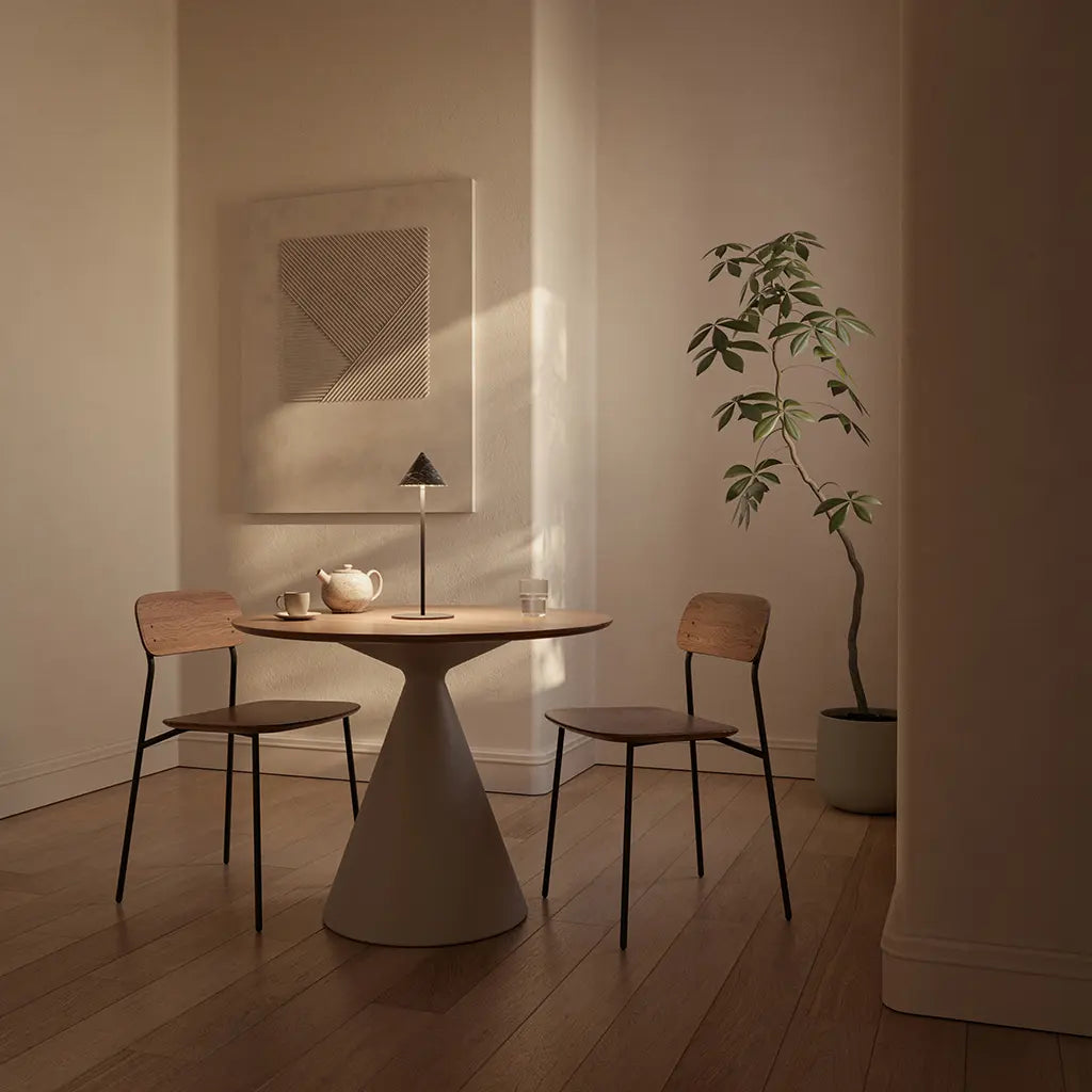 Anza Table Lamp S1336 by Aromas Del Campo, modern designer table lamp with minimalist elegance for luxury contemporary interiors ✨