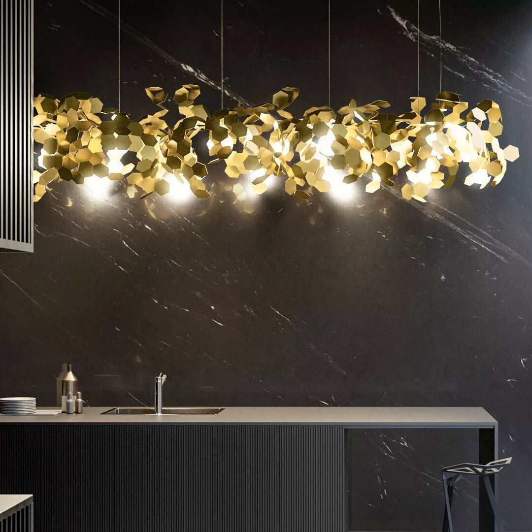 Andromeda Suspension Lamp by Zava Luce, Italian designer suspension light with sculptural contemporary design for luxury interiors ✨