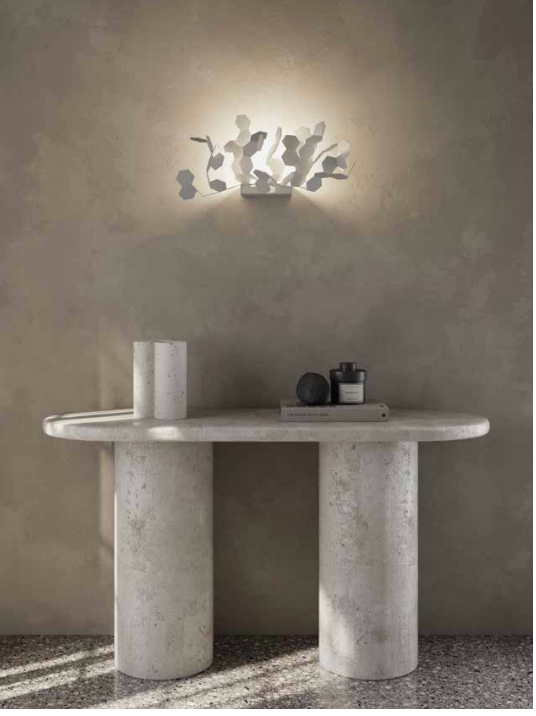 Andromeda wall lamp by Zava Luce, Italian designer wall light with sculptural contemporary design for luxury interiors ✨
