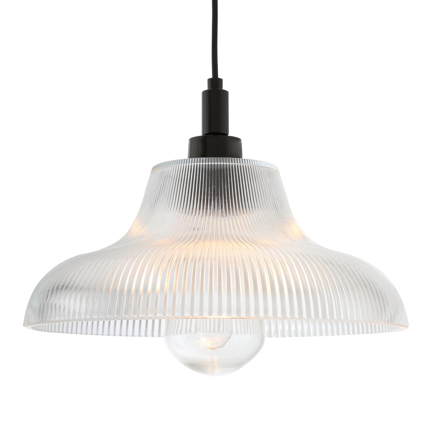 Aquarius Glass Pendant Lamp by Mullan Lighting featuring a sleek glass shade with modern pendant design, ideal for elegant home and commercial interiors.