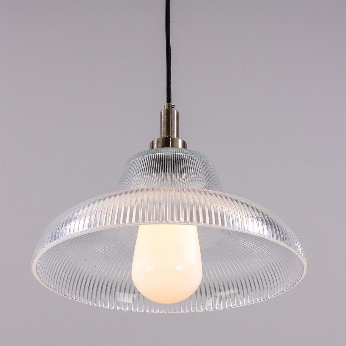 Aquarius Glass Pendant Lamp by Mullan Lighting featuring a sleek glass shade with modern pendant design, ideal for elegant home and commercial interiors.