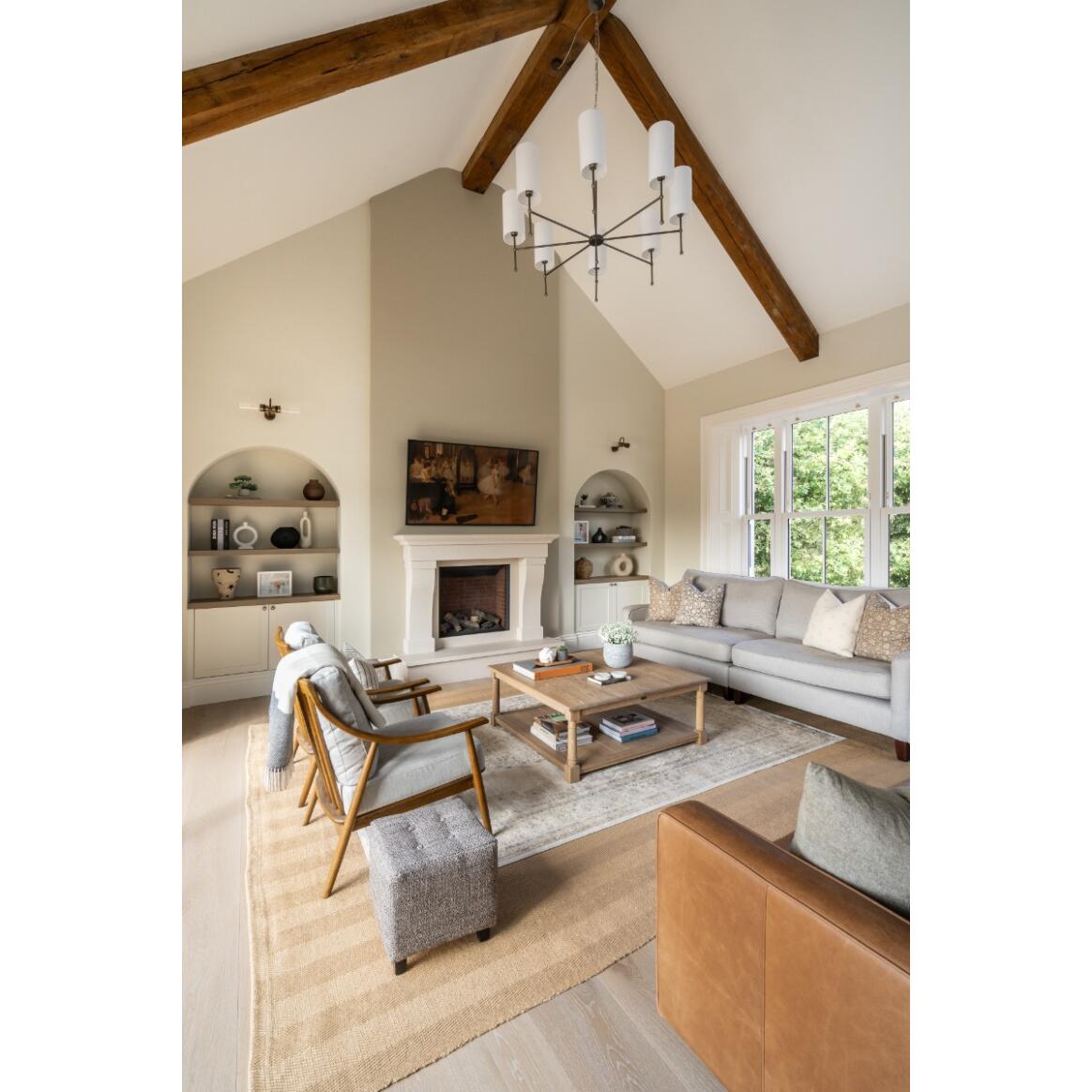 Arizona Brass Chandelier by Mullan Lighting featuring a bold brass finish, elegant chandelier design, and warm ambient illumination for modern and classic interiors