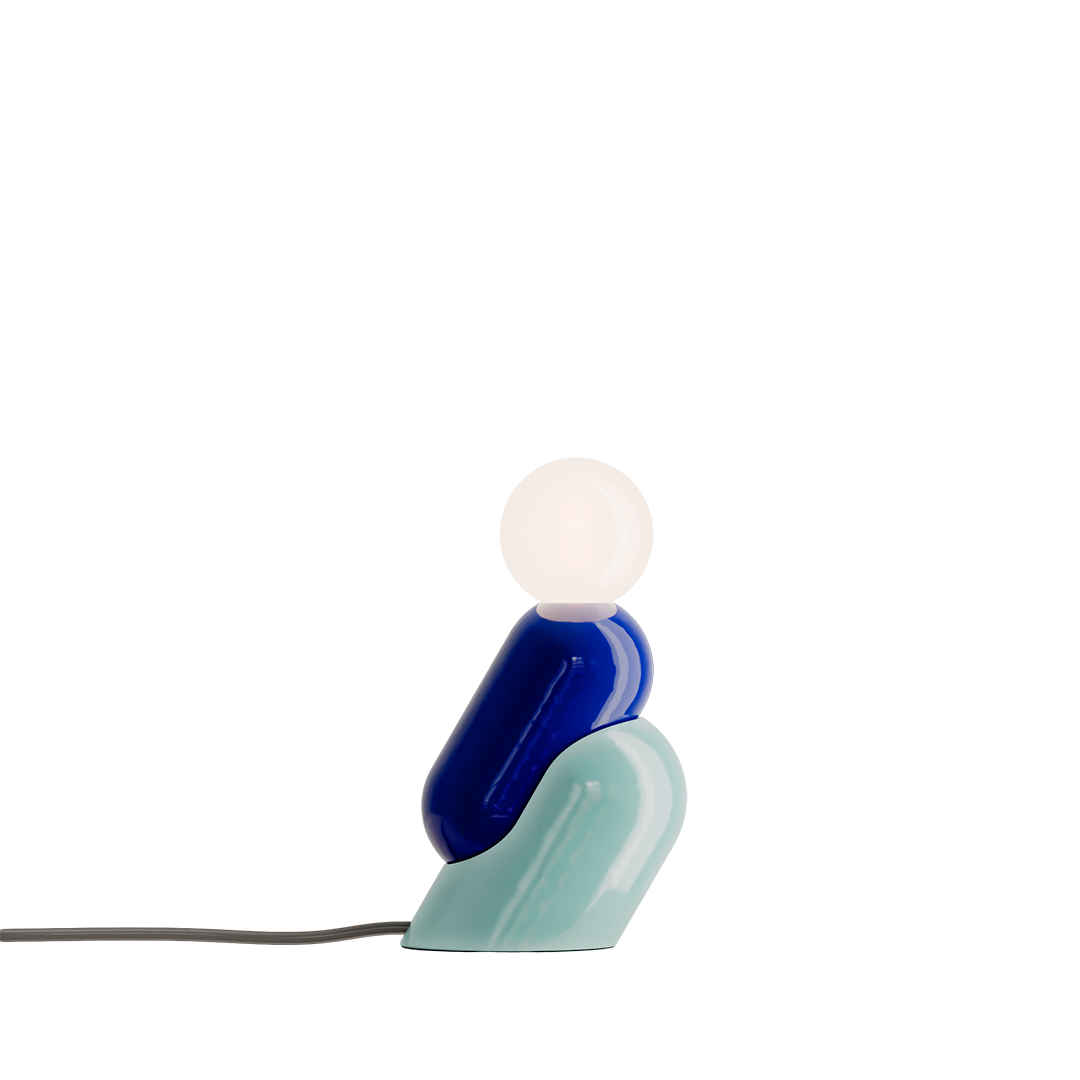 C2820 Tata Table Lamp by Ferroluce, contemporary designer lamp with warm light for living room or bedside.