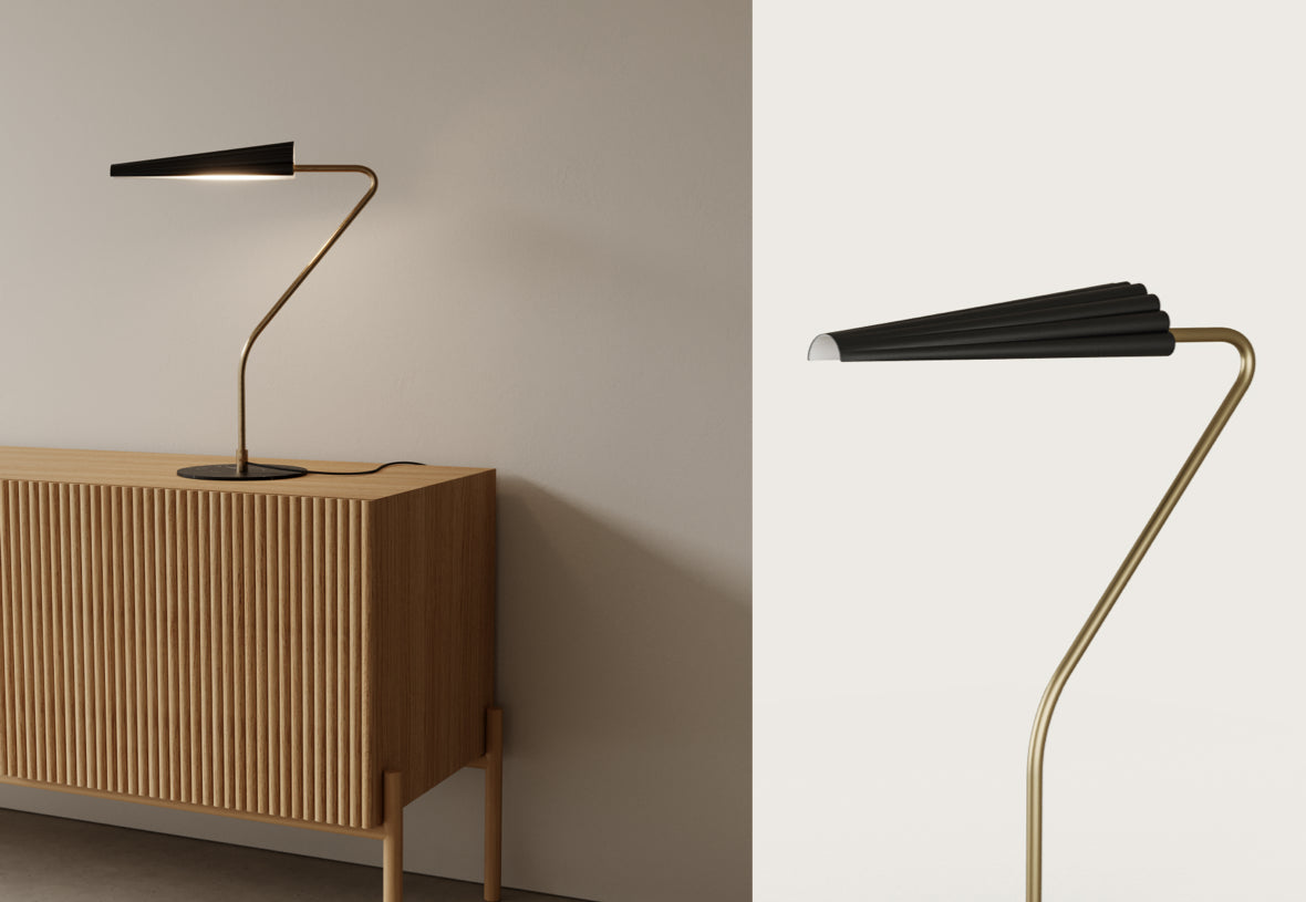 Bion Table Lamp S1306 by Aromas Del Campo, modern designer table lamp with elegant minimalist style for luxury contemporary interiors ✨