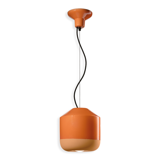 orange hanging light