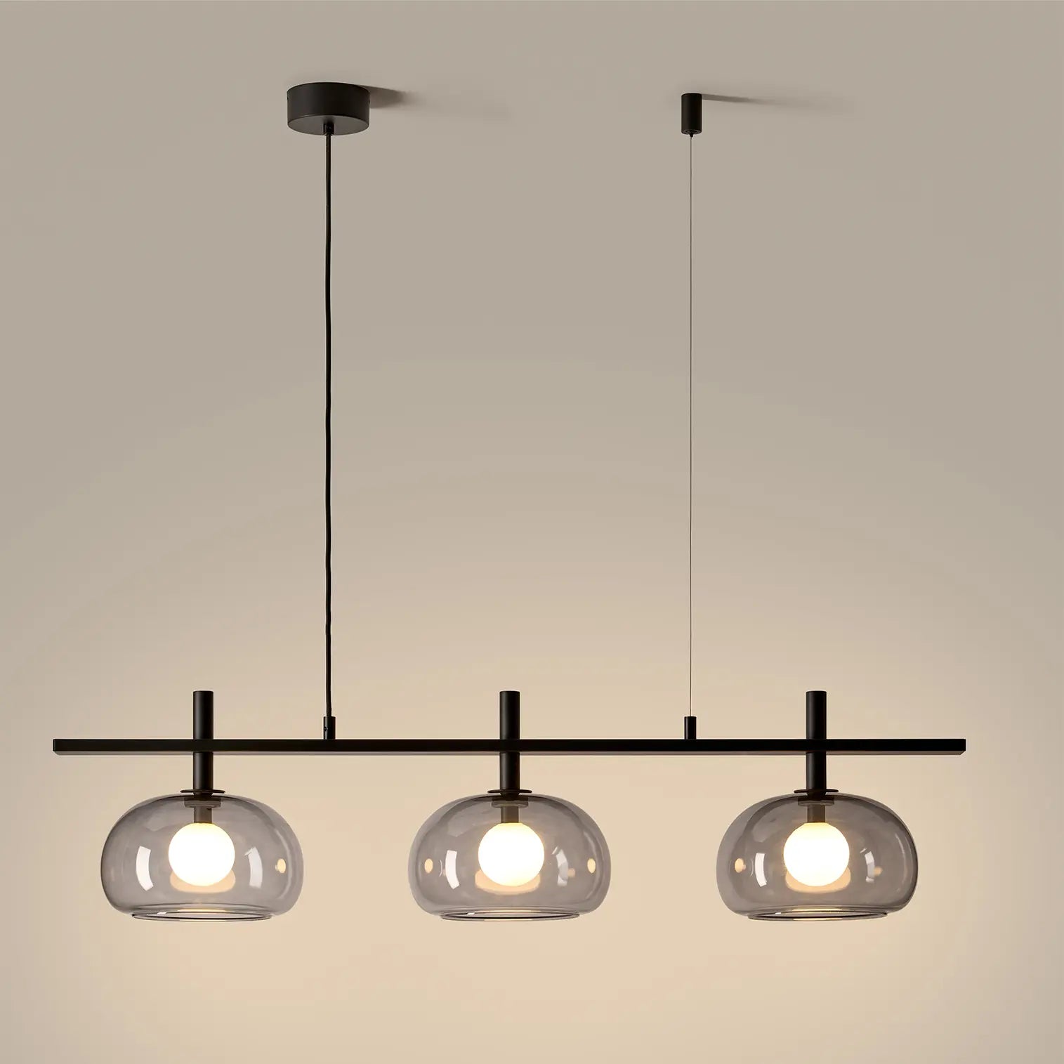 Cloud pendant lamp C1345/3 by Aromas Del Campo, modern designer hanging light for luxury contemporary interiors ✨