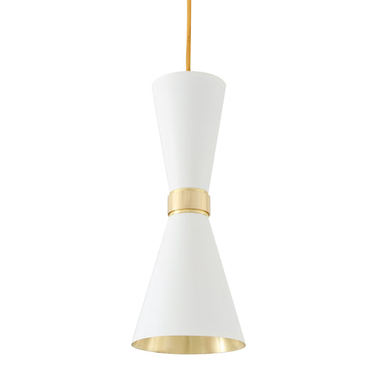 Cairo Pendant Lamp by Mullan Lighting featuring a sleek dome-shaped design, premium metal finish, and modern pendant lighting for stylish interiors