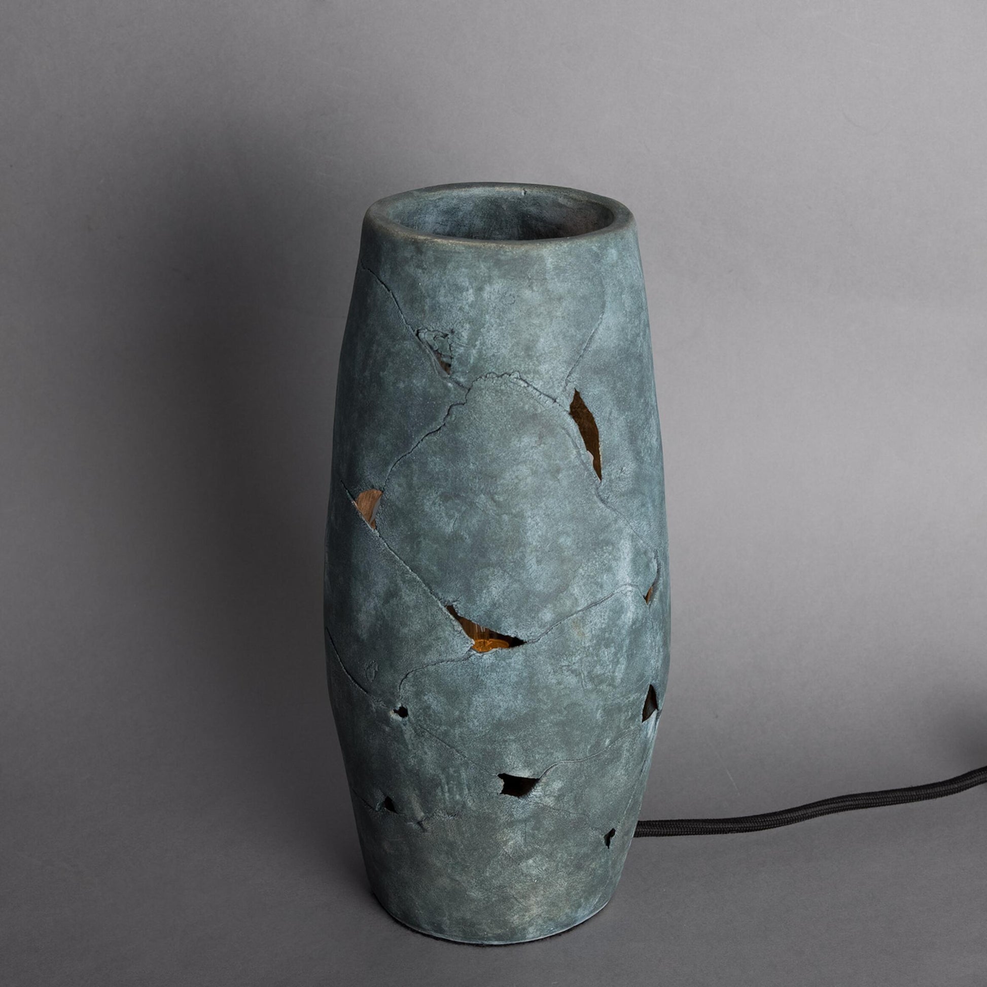 Carya Table Lamp by Mullan Lighting – elegant table lamp with a timeless silhouette and modern finish, available at Angel Ventures, Mumbai.