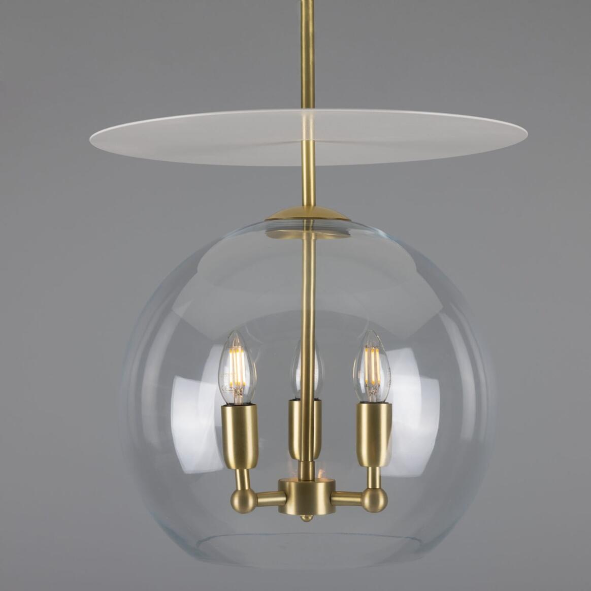 Casablanca Mini Chandelier by Mullan Lighting with elegant design, brass details, and warm ambient glow for classic and modern interiors