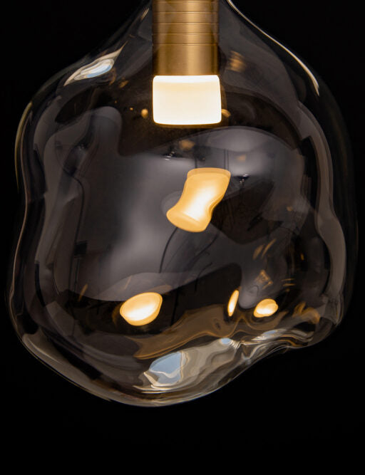 Celeste pendant by Ilfari, modern European designer pendant lighting with sculptural luxury design for premium interiors