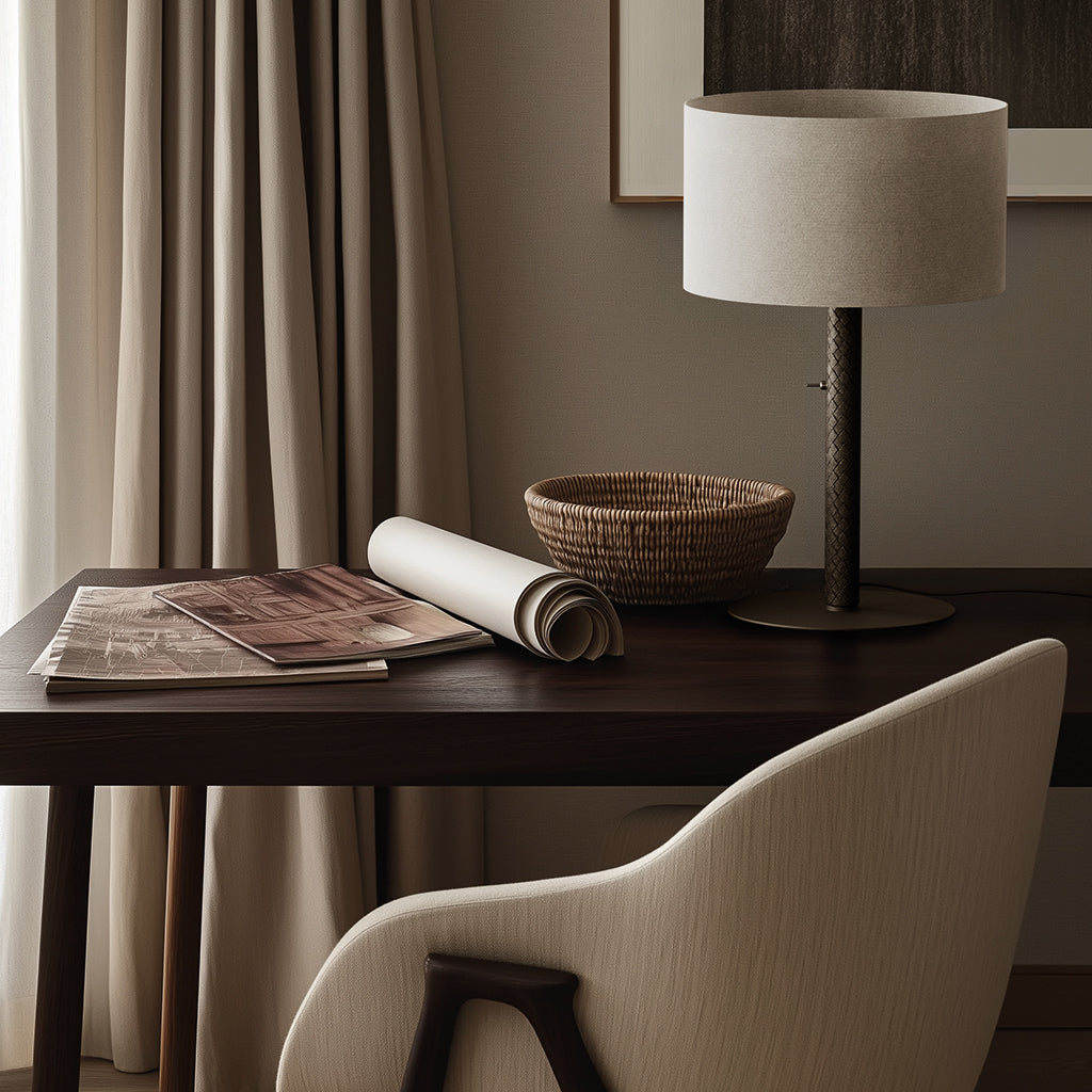 Table lamp, elegant Table lamp metal, spanish, spanish design, table light bulb light fixture, table lights fixtures indoor, unique living room table light, leather table light, leather light, office desk light, desk light, bedside light, decorative table light 