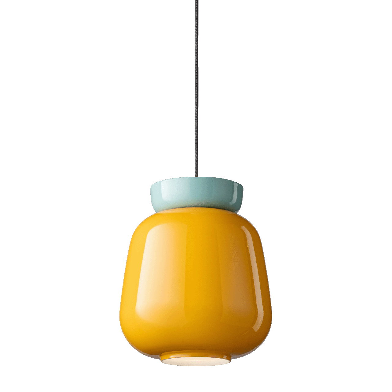 C2740 Pendant Light by Ferroluce featuring handcrafted ceramic design, modern Italian pendant lighting for dining rooms and stylish interiors.