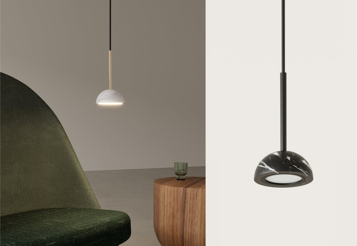Dussa pendant lamp by Aromas Del Campo, modern designer hanging light with elegant contemporary style for luxury interiors ✨