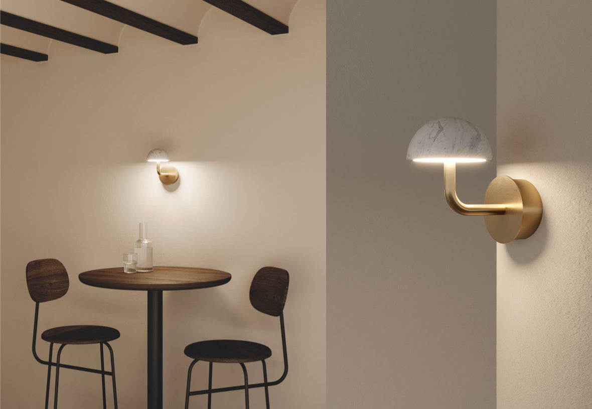 Dussa wall lamp by Aromas Del Campo, modern designer wall light with elegant minimalist style for luxury contemporary interiors ✨