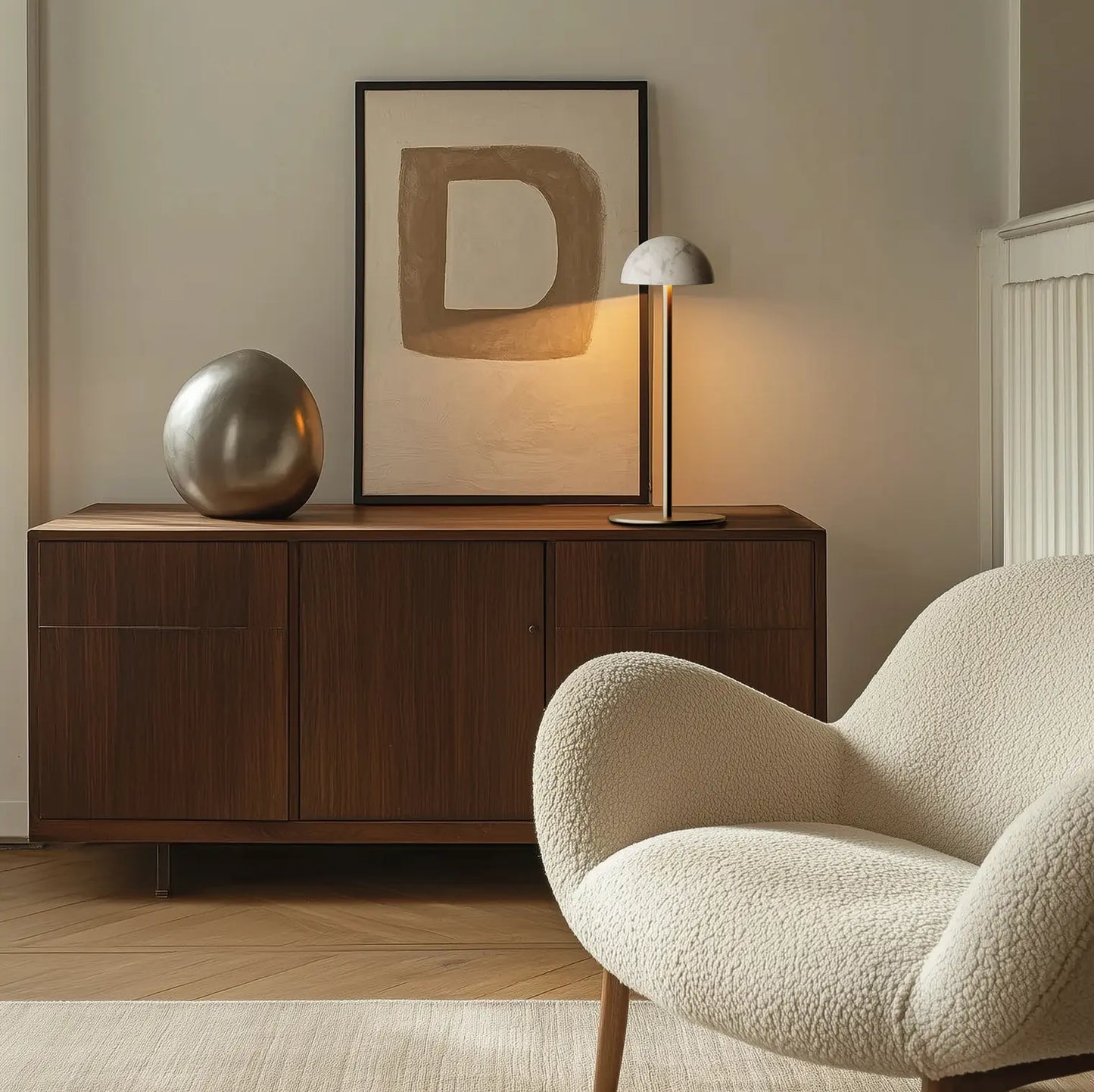 Dussa table lamp by Aromas Del Campo, modern designer table light with elegant minimalist design for luxury contemporary interiors ✨