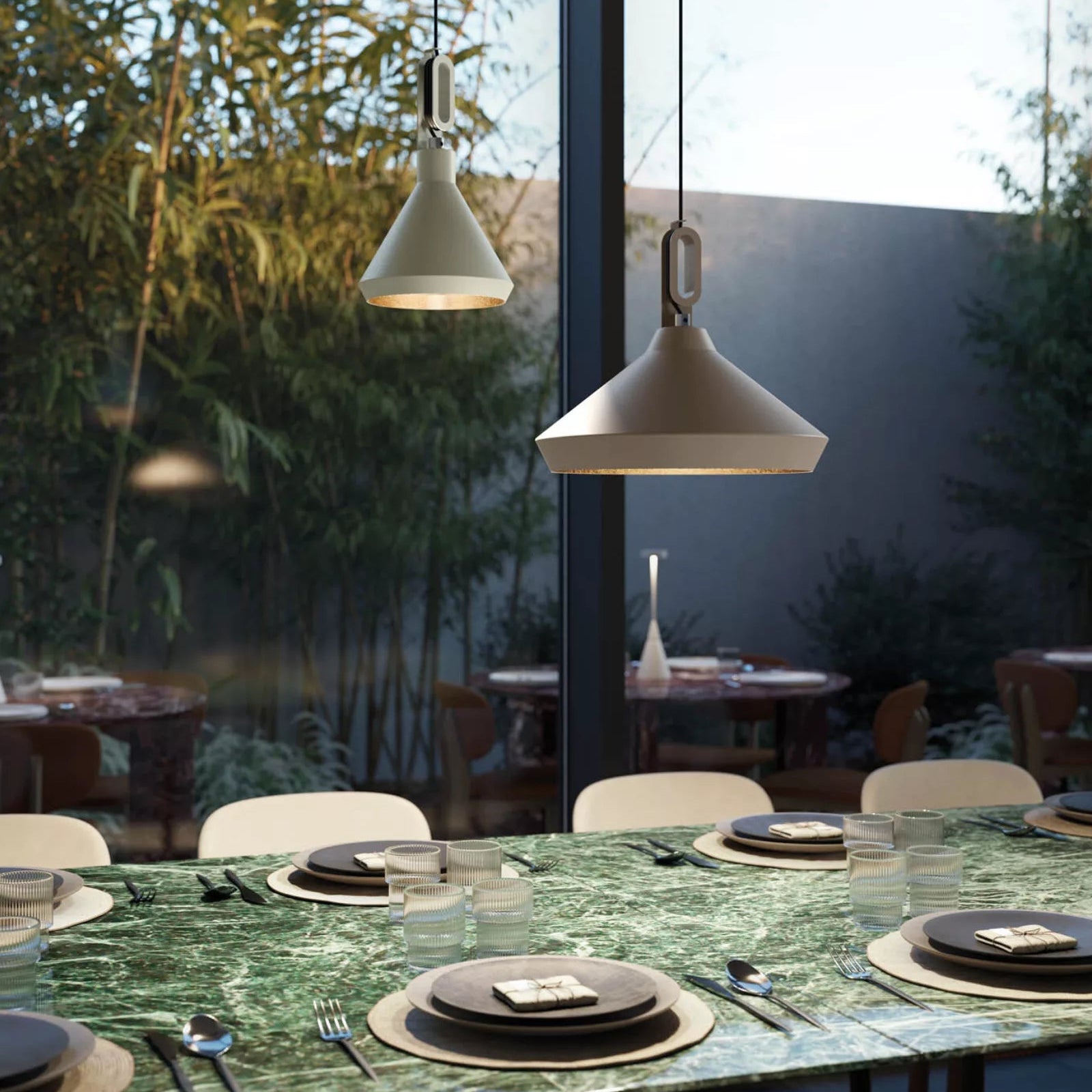 Driyos Suspension Light by Zava Luce, Italian designer suspension lamp with contemporary design for luxury modern interiors ✨
