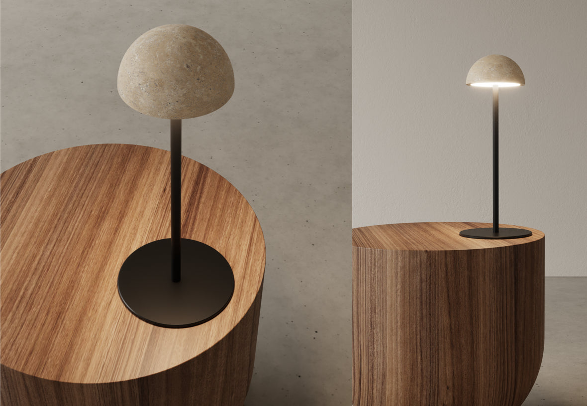 Dussa table lamp by Aromas Del Campo, modern designer table light with elegant minimalist design for luxury contemporary interiors ✨