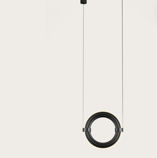 Ellis Pendant Lamp by Aromas del Campo with sleek modern design and warm ambient glow, ideal for stylish contemporary interiors.