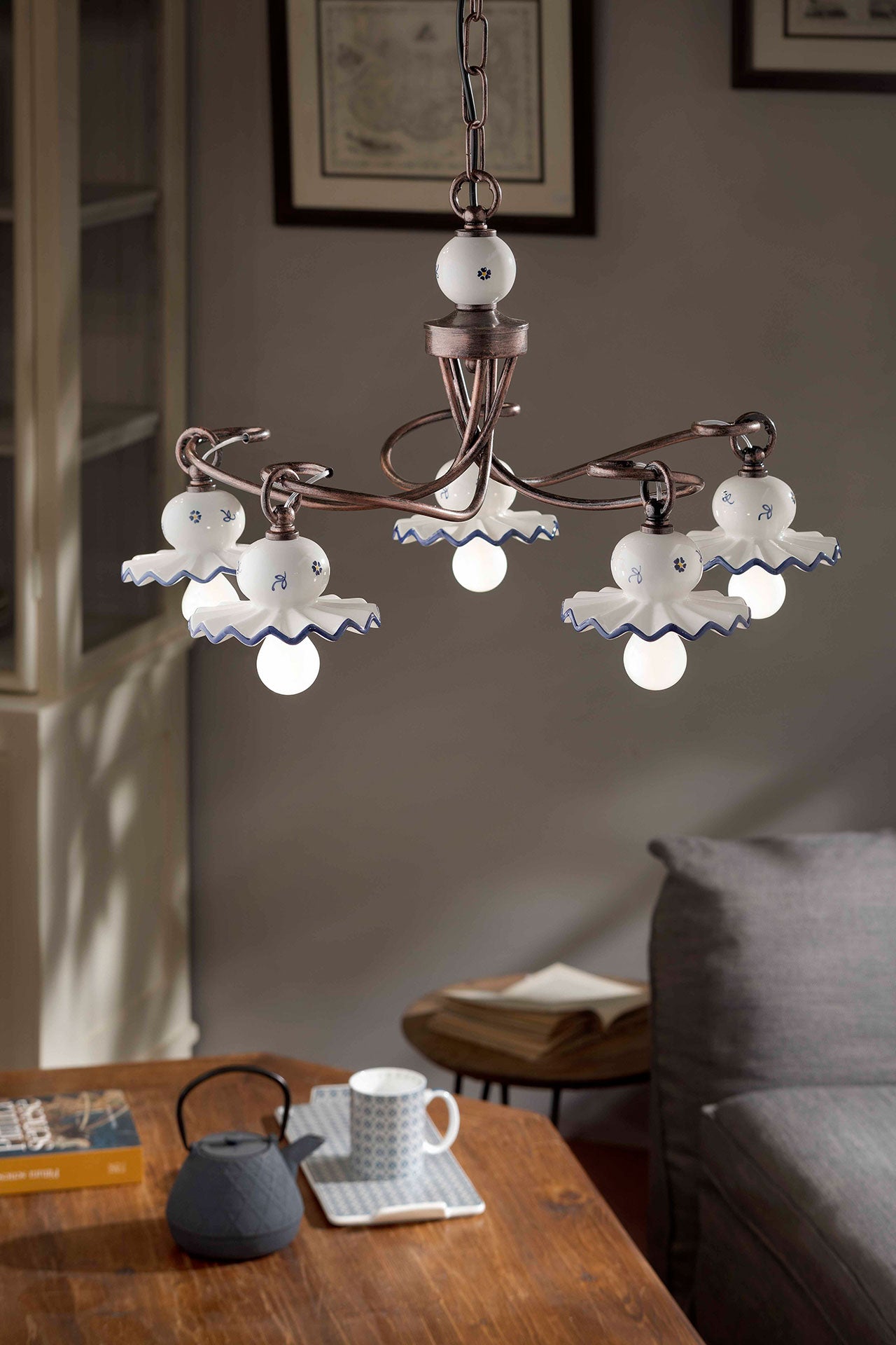 five light chandelier, chandelier design, dining table light, hanging light above dining table, luxury light fixtures, light fixtures for sale, good lighting companies, top lighting brands in the world, italian lighting online, designer lights, deco lights for home