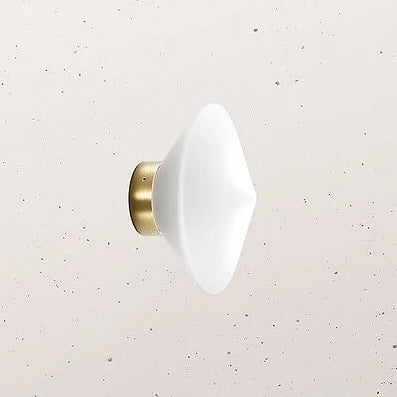 Simple frosted glass wall lamp for bathroom, buy online lamps store, Italian brand lighting shop near me, Mumbai lighting Shops, European brand lighting shop, ip44 wall lamps for bathroom, Toilet decorative light fixtures store, small wall lamp for mirror toilets