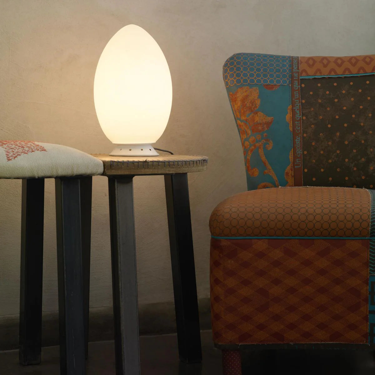 Glass table lamps online India, small lamps, glass lamps for table, best lighting for living room,
