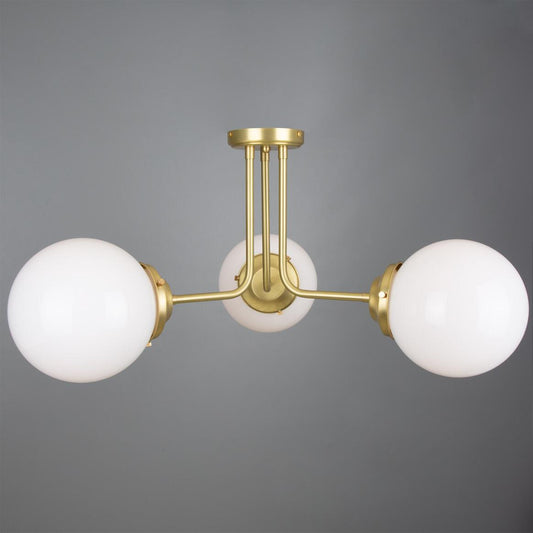 Hayes Ceiling Chandelier by Mullan Lighting featuring a modern geometric frame with multiple lights, offering bold chandelier lighting for luxury interiors.