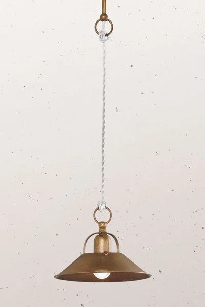 Rustic bulb light fixture, decorative hang lamps for Rustic look, antique lamps hanging, Vintage hanging lamps, Rope suspended lamps Antique, Antique metal Lighting online, Traditional Old lamps for chalet