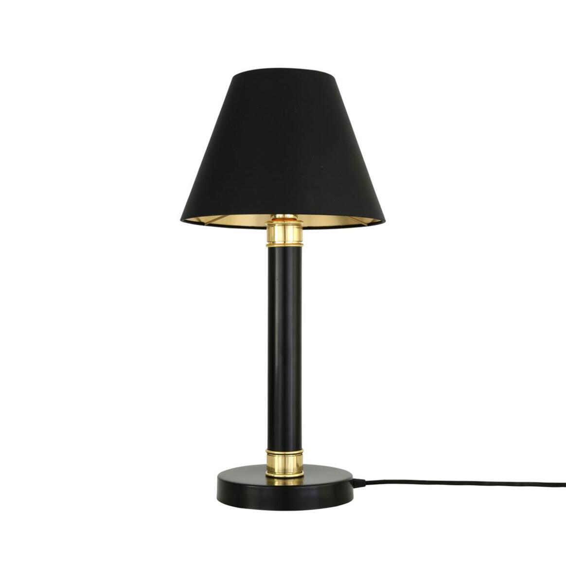 Kangos Traditional Brass Pillar Table Lamp by Mullan Lighting – sturdy, elegant table lamp with a timeless brass pillar design.