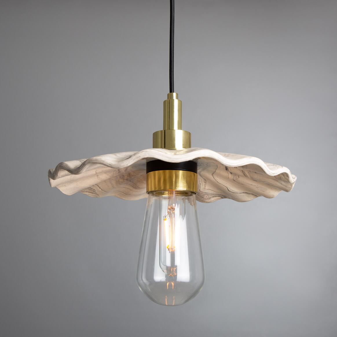 Kirhii Pendant Lamp by Mullan Lighting featuring a sleek modern design with refined detailing, ideal for stylish pendant lighting in contemporary interiors