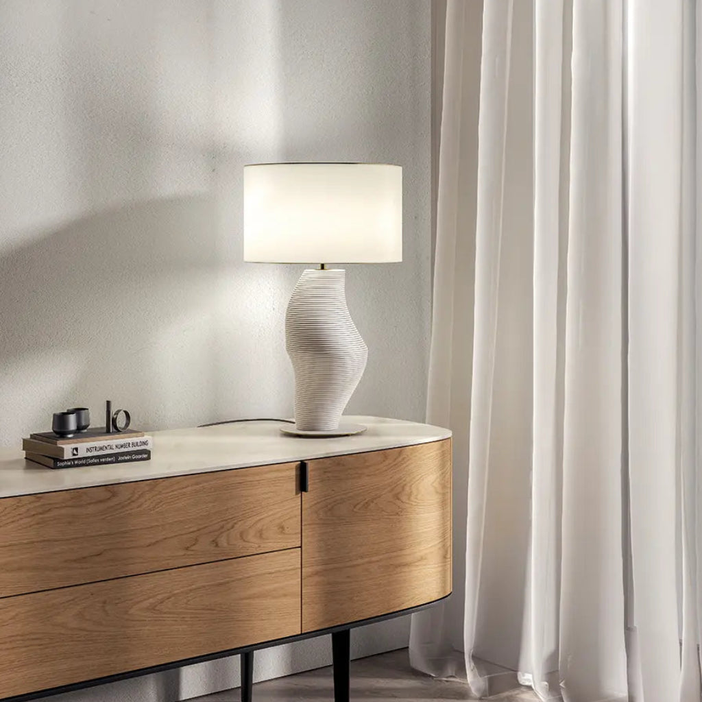 Luet Table Lamp NAC132 by Aromas Del Campo, modern designer table lamp with minimalist contemporary style for luxury interiors 