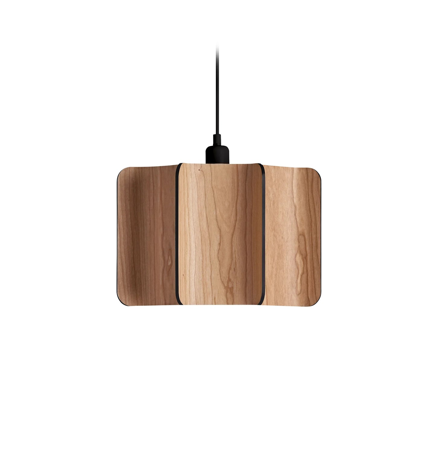 Wood large suspension lamp. Wood Suspended light. suspension lighting For rustic Interiors