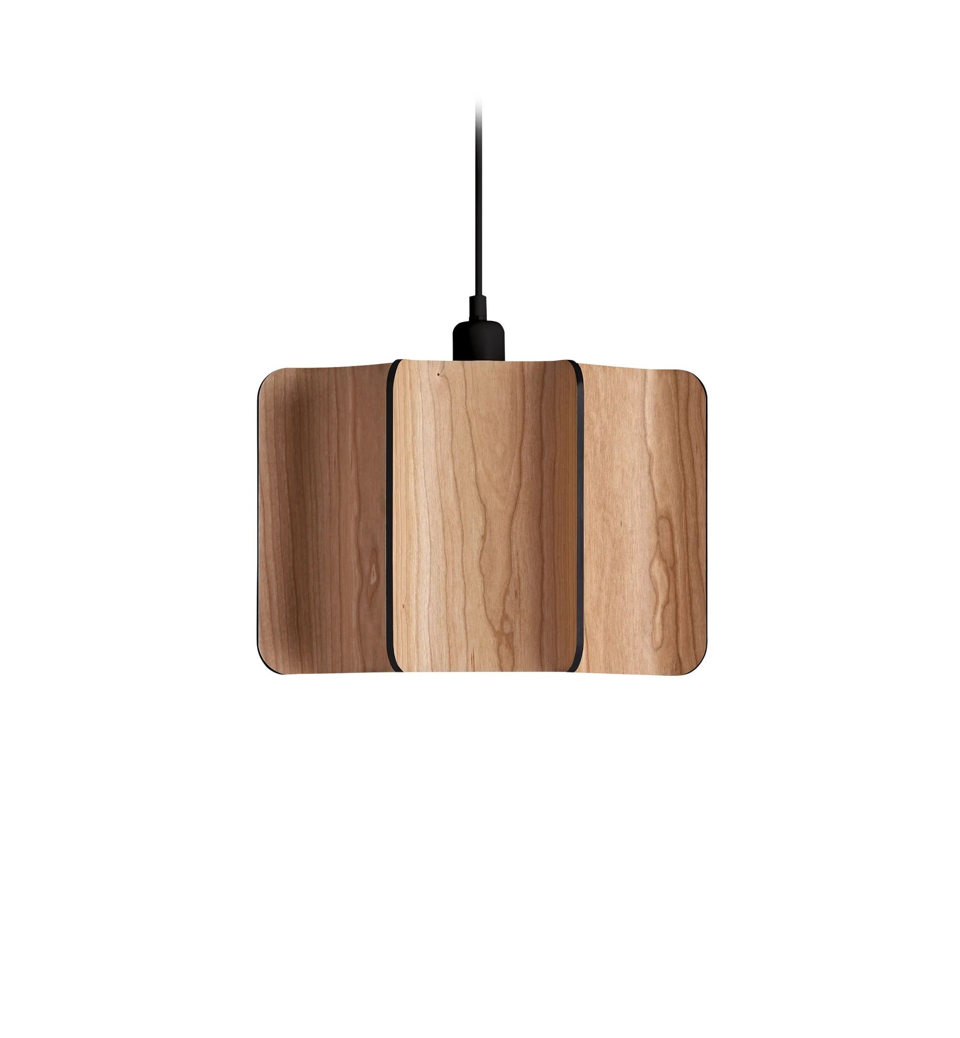 Wood large suspension lamp. Wood Suspended light. suspension lighting For rustic Interiors